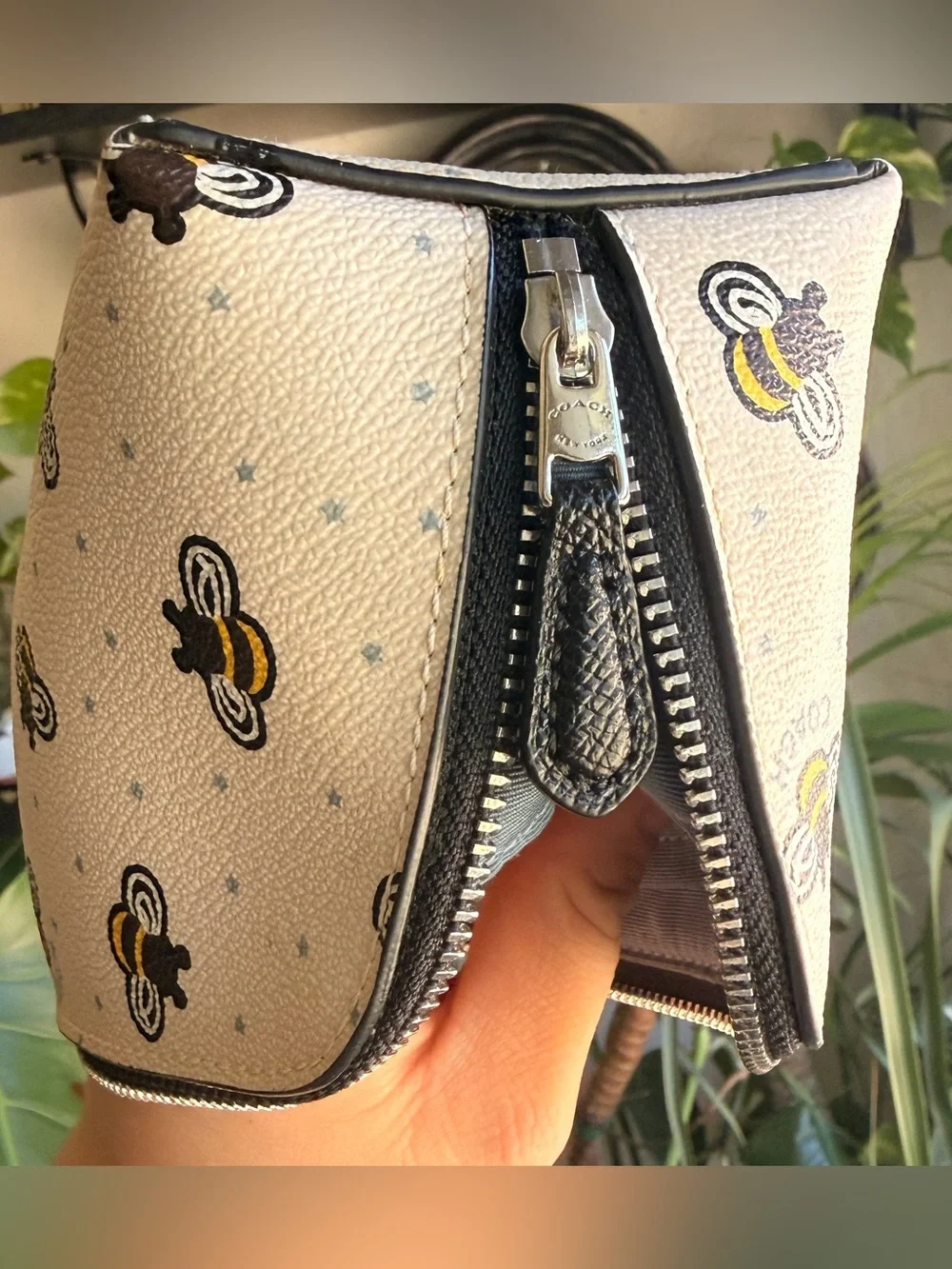 Coach cosmetic pouch
